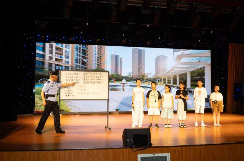 演出現場。杏林街道供圖