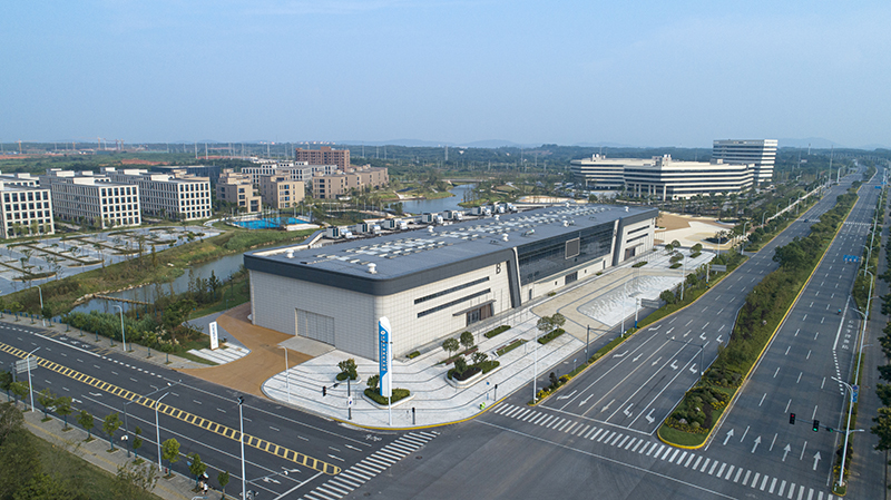 俯瞰蕪湖航空產業園。灣沚區委宣傳部供圖