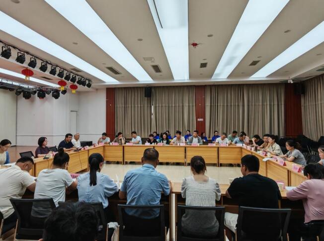“濉溪县首届村歌发布工作推进会”现场。濉溪县文化馆供图
