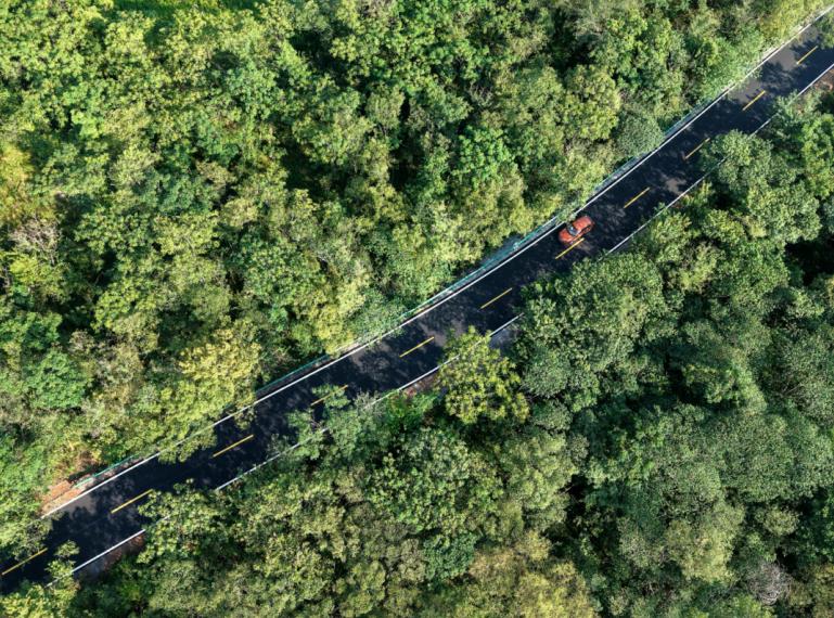 道路煥新顏，繪就好“途”景。