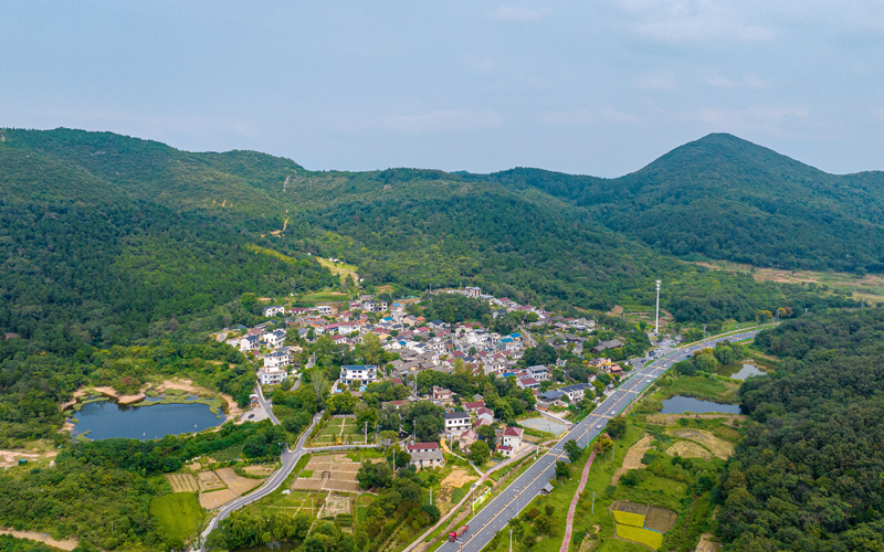 肥东县长临河镇：白马山下好光景