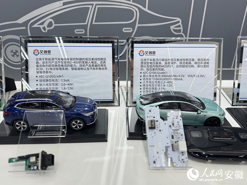 艾创微公司产品。 人民网记者 吕欢欢摄