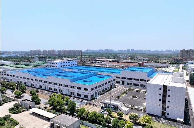 俯瞰蚌埠市生物化工产业集聚区。蚌埠市工信局供图