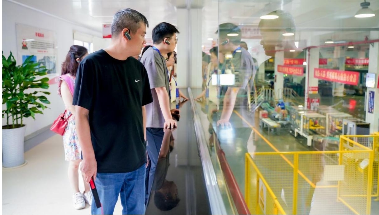 洽洽透明工廠活動。