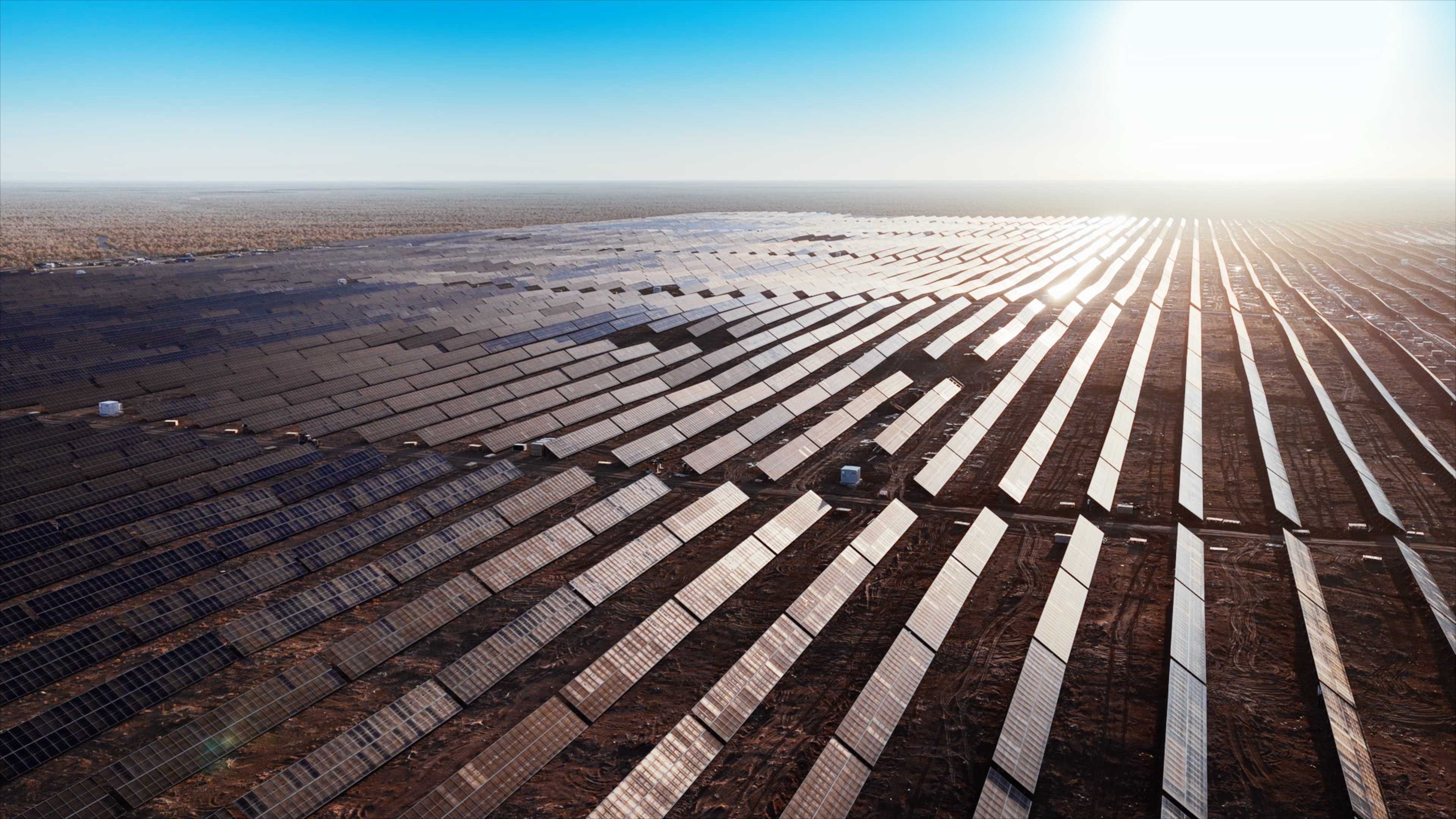 新疆奇台80万千瓦光伏项目。