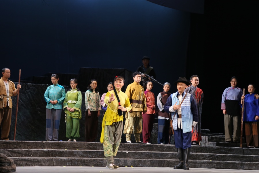 沪皖双向奔赴!六安市原创红色民歌剧《大别山之恋》即将赴上海演出【5】
