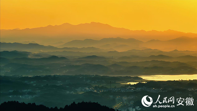 舒城县风景如画。人民网 郭昊摄