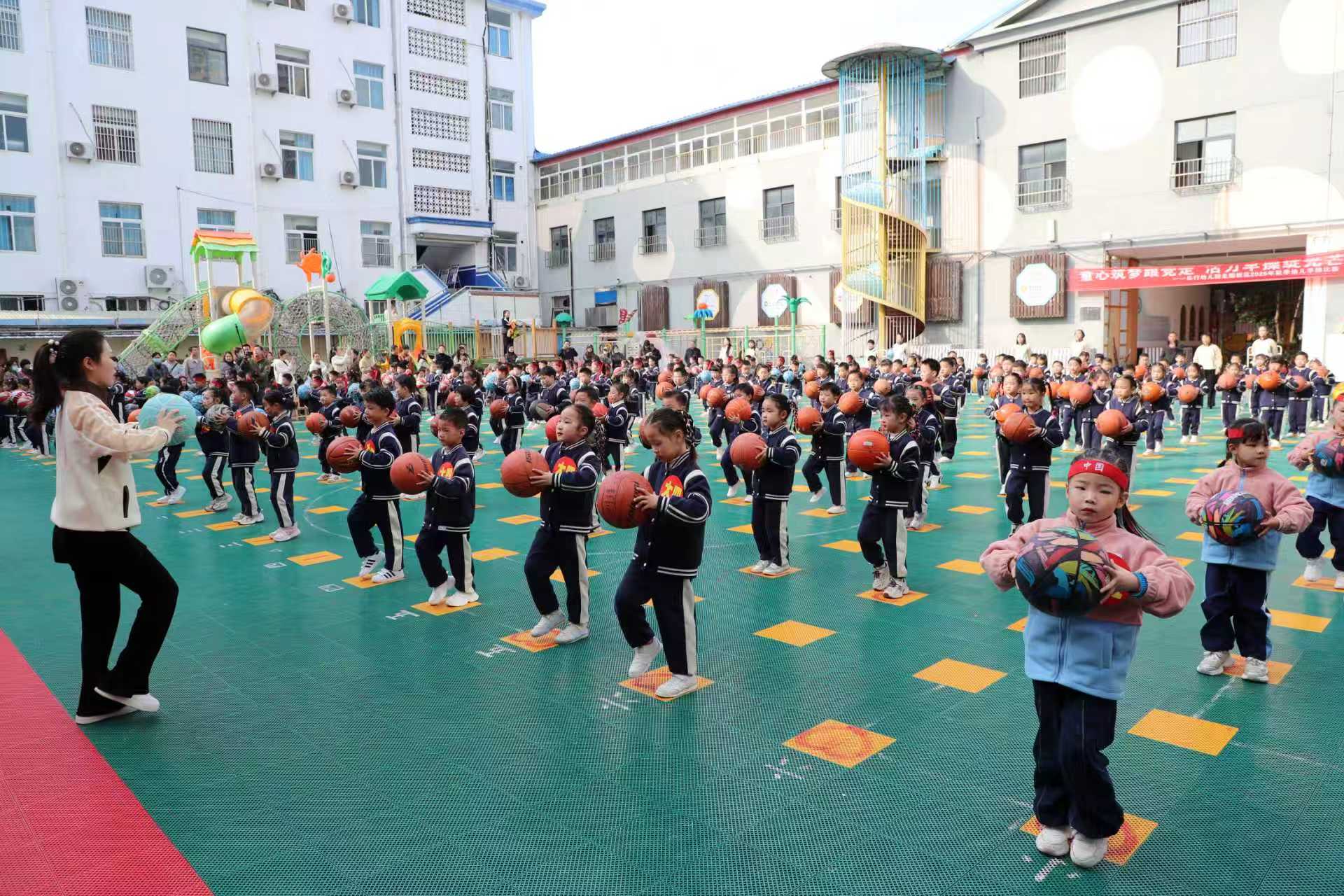 安徽渦陽：秋季幼兒早操比賽快樂開啟