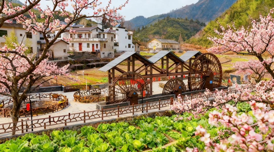 徽州區楊村鄉六塘水碓。