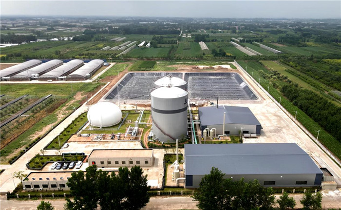砀山县有机废弃物资源化处置中心。砀山县委宣传部供图