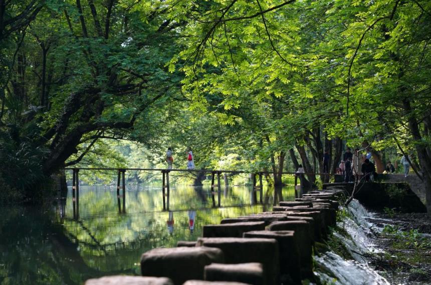 西溪南美景。王婧攝