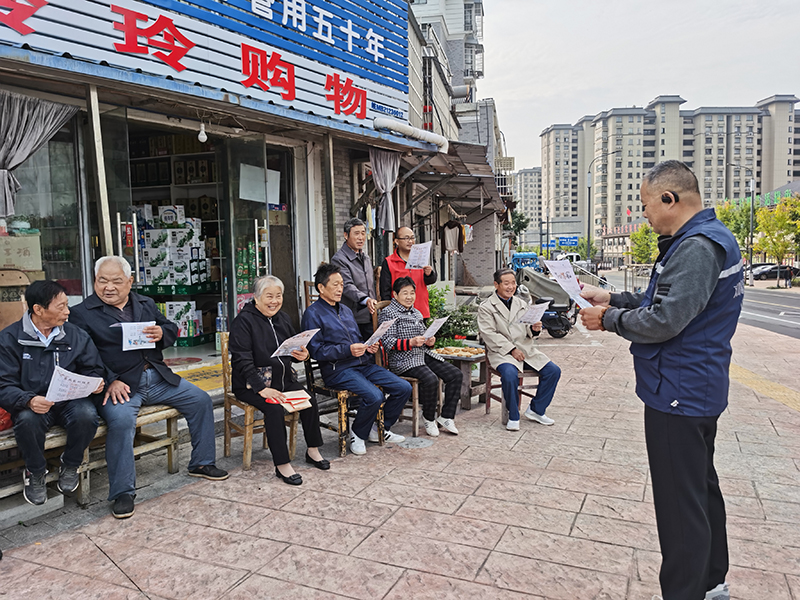 “大支”开展移风易俗宣传活动。明光市委宣传部供图
