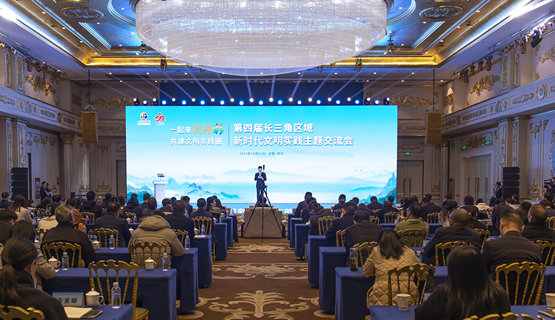 第四届长三角区域新时代文明实践主题交流会现场。文建广摄