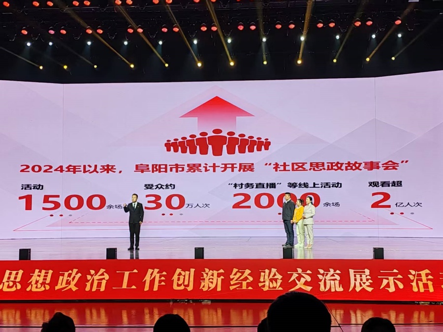 阜陽市颍州區：群眾站C位 故事聚民心
