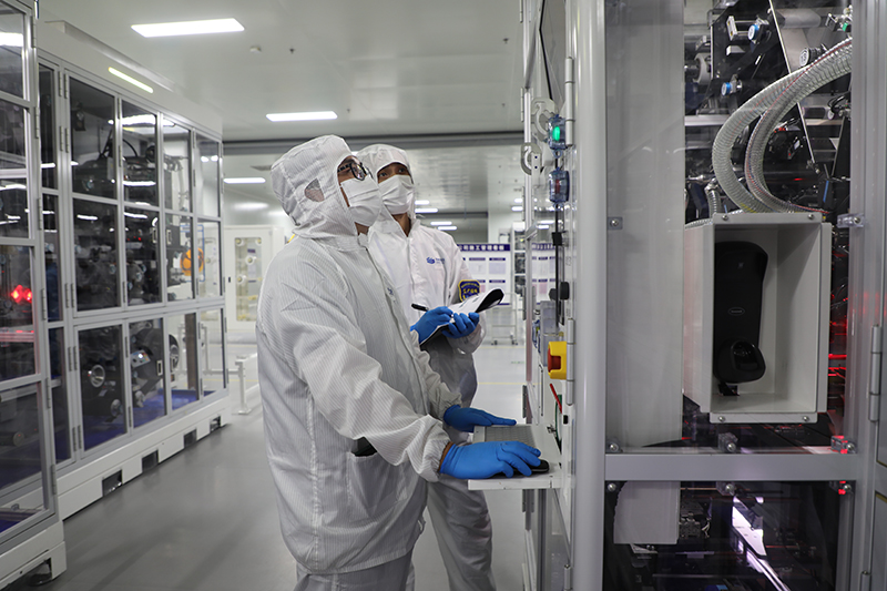 得壹能源铜陵公司生产现场。枞阳县委宣传部供图