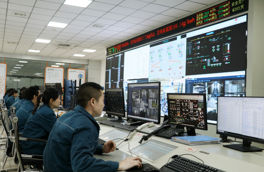 合肥熱電連續十六年“看天供暖”。