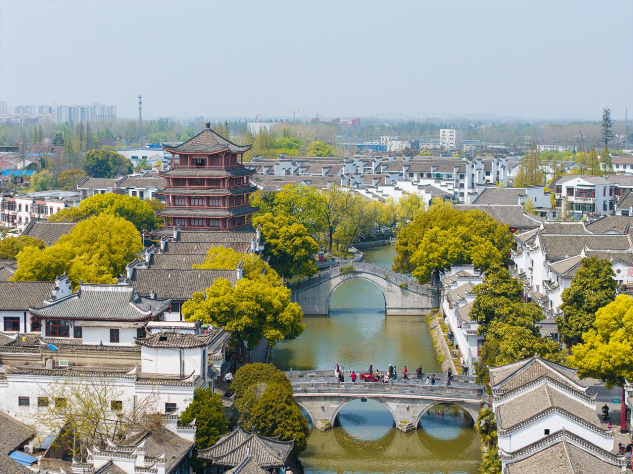 三河古镇风景。