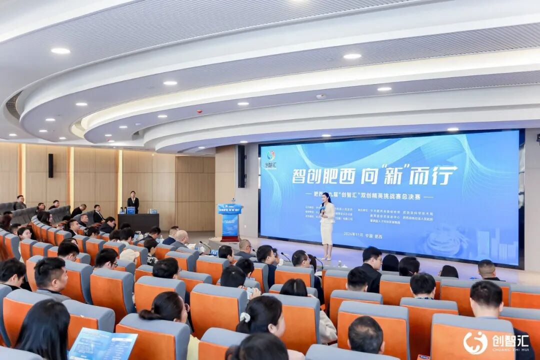 第九届肥西“创智汇”决赛现场。肥西县供图