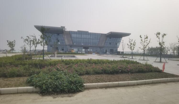 泗县通用机场航站楼实景。