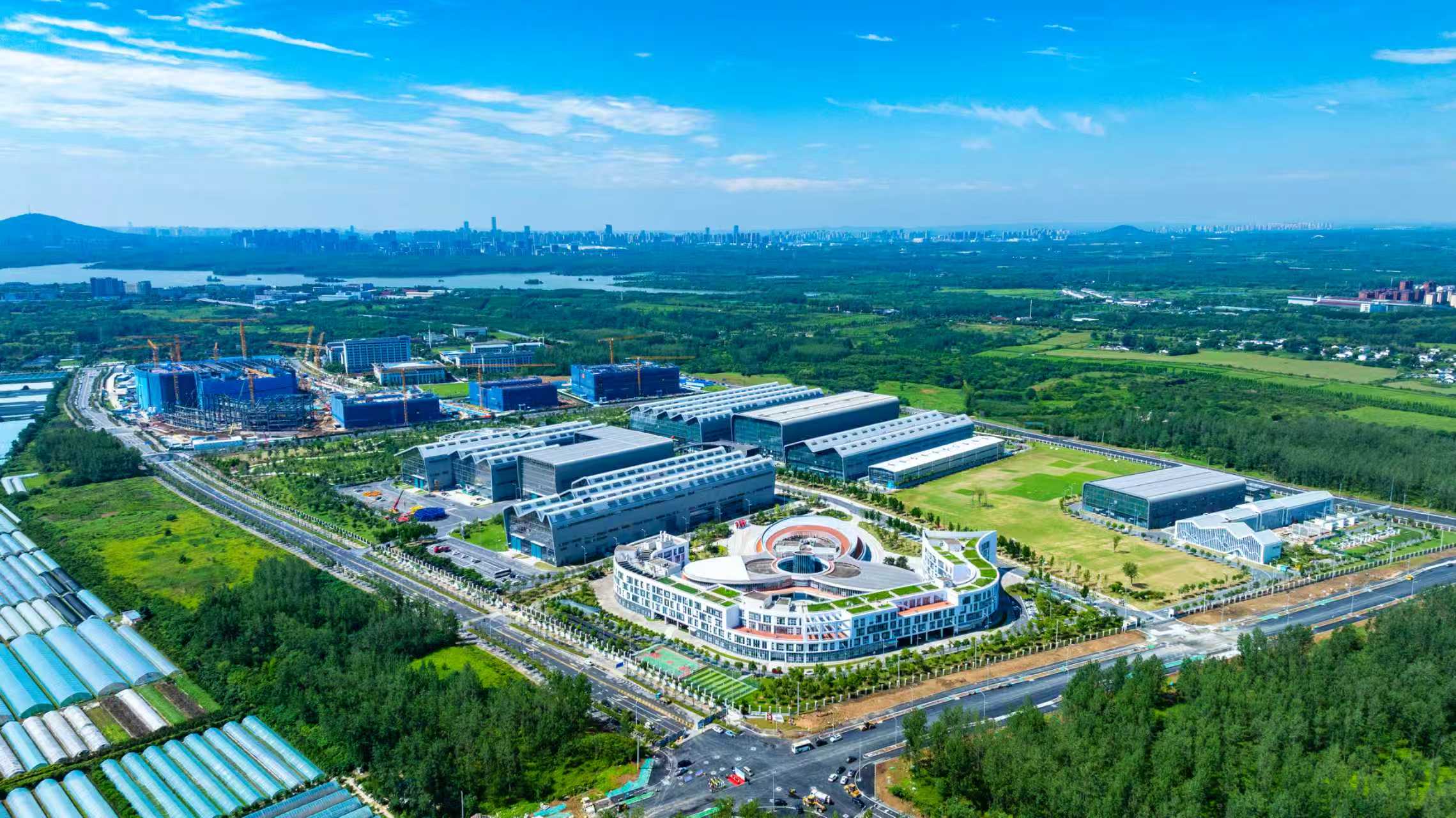 合肥未来大科学城。庐阳区委宣传部供图