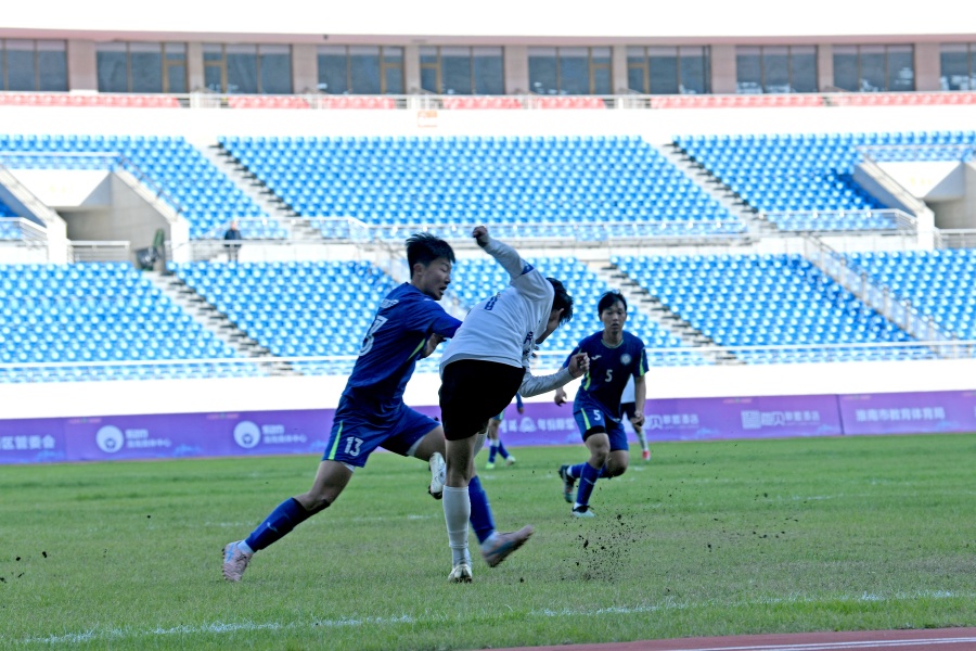 2025年淮南市高校足球聯賽精彩對決【7】