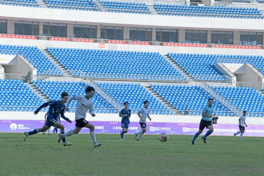 2025年淮南市高校足球聯賽精彩對決【8】