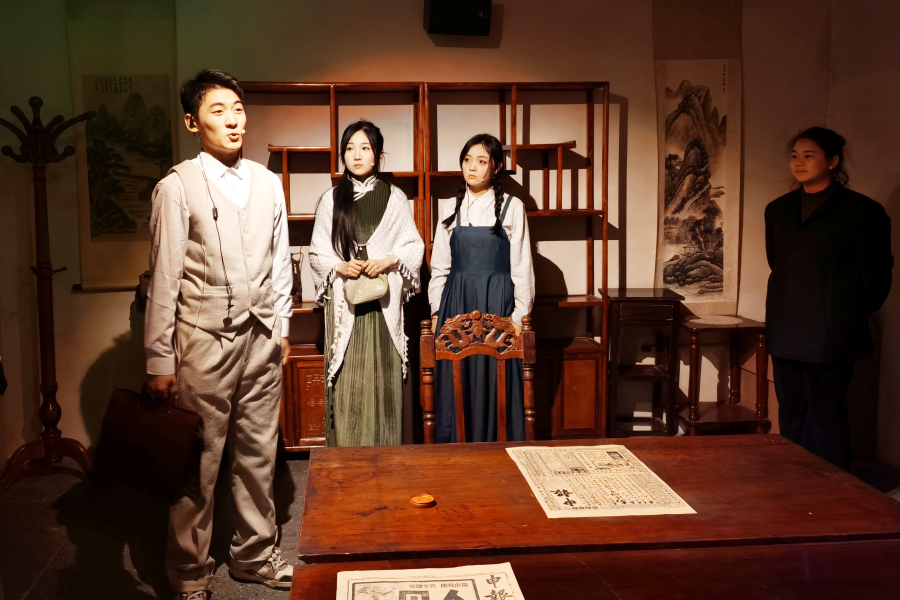 元宇宙红色演艺《立夏》。金寨县文旅体局供图