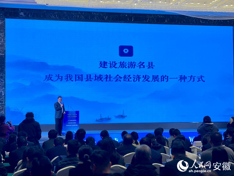 主旨演讲环节。人民网记者 吕欢欢摄