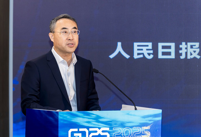 人民日報社傳播內容認知全國重點實驗室專職副主任李君致辭。