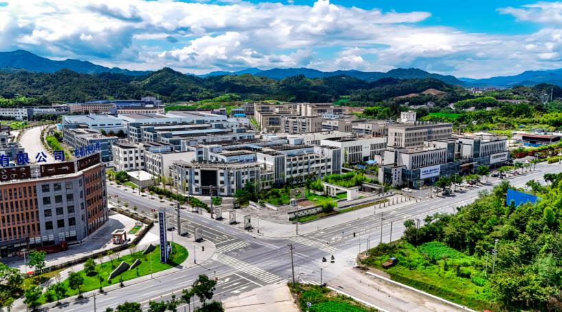 旌德縣經開區。旌德縣委宣傳部供圖