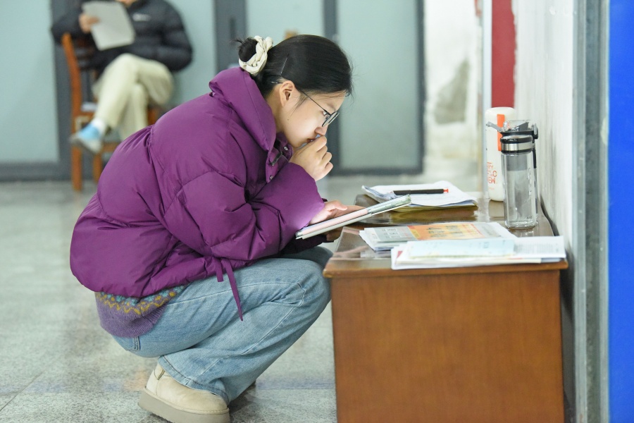 安徽淮南：考研复习备考忙【2】