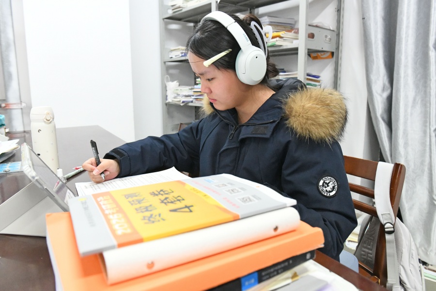 安徽淮南：考研复习备考忙【4】