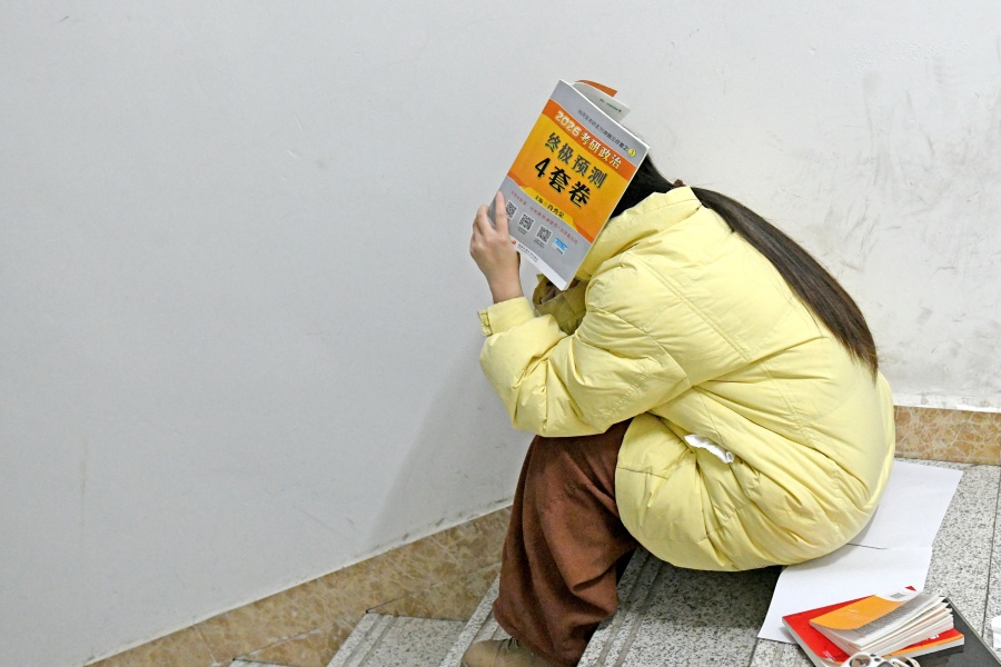 安徽淮南：考研复习备考忙【5】