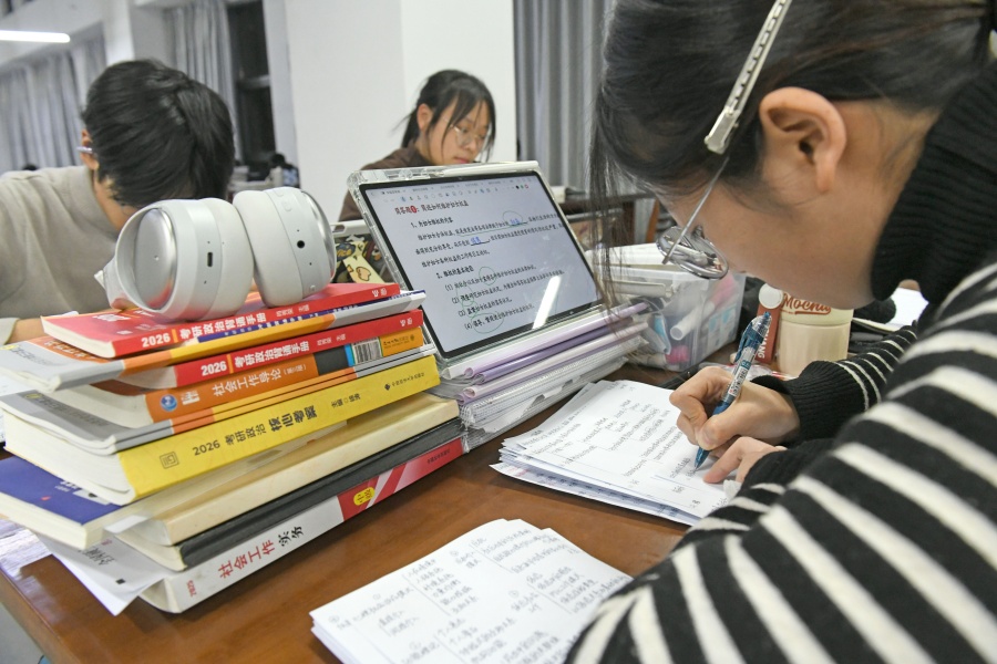 安徽淮南：考研复习备考忙【7】