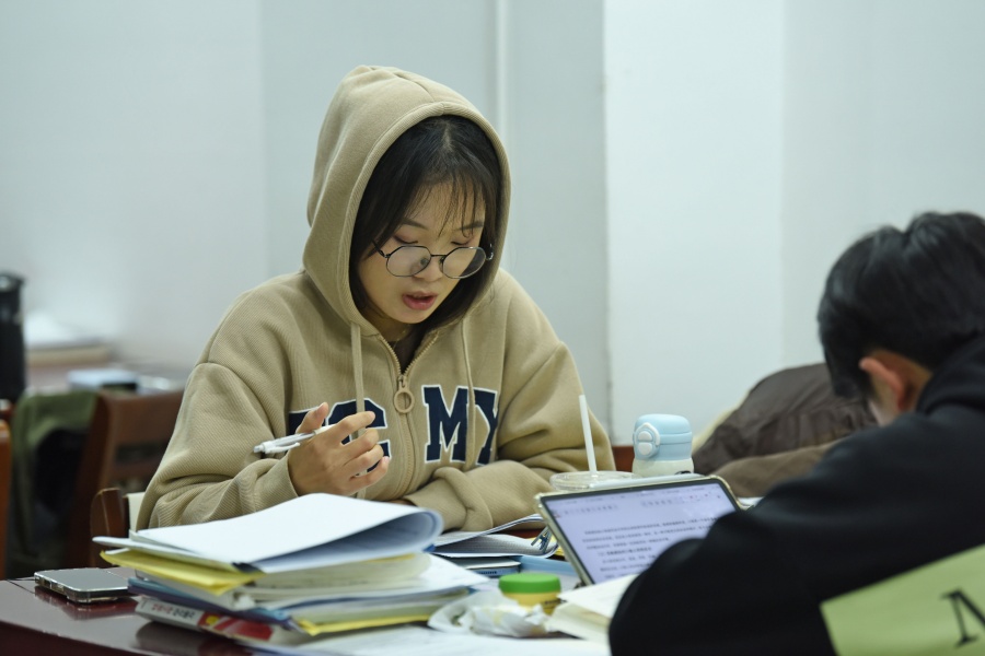 安徽淮南：考研复习备考忙【16】