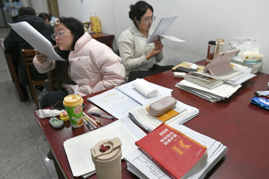 安徽淮南：考研复习备考忙【19】