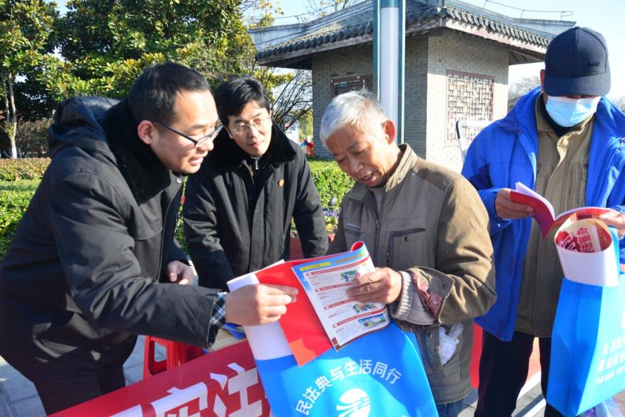 寿县普法宣传。寿县人民法院供图