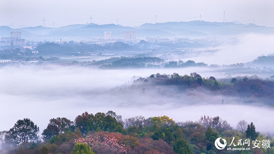 水墨画卷，美不胜收。人民网 郭昊摄