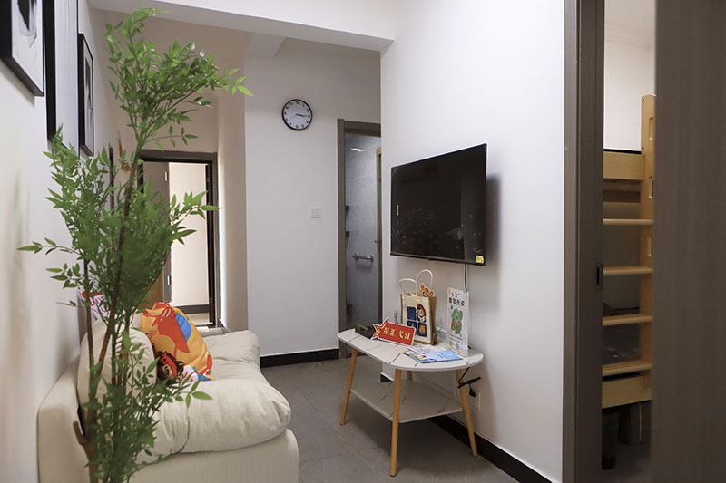 青年驿站一隅。弋江区委宣传部供图