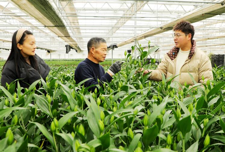 科技助农小分队。