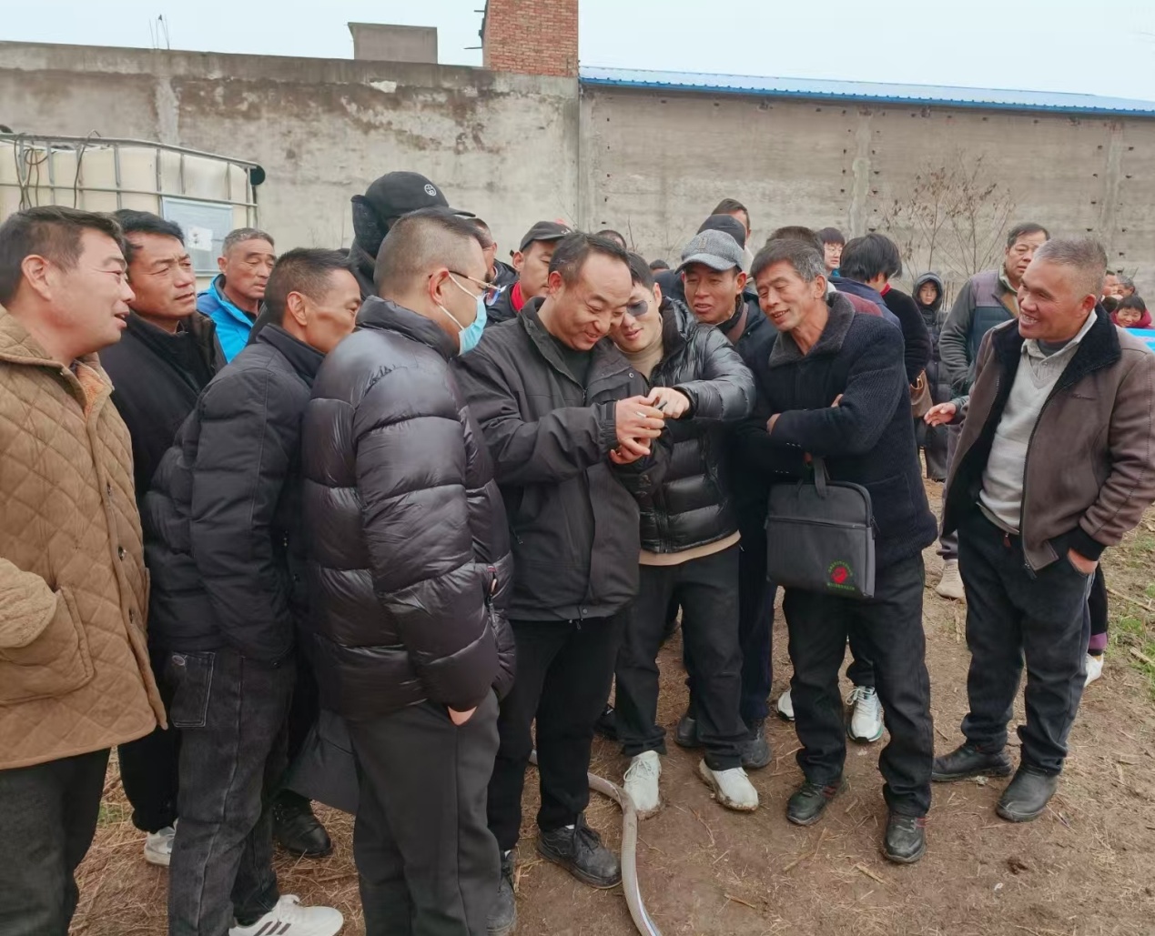 田間實操環節。