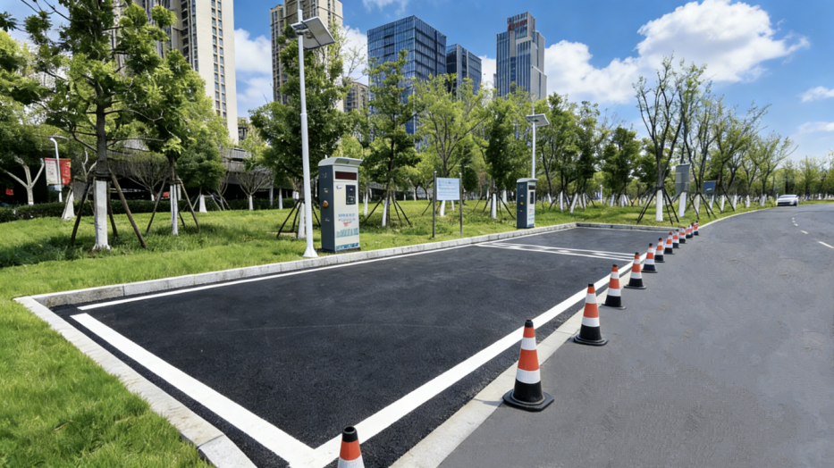 骆岗中央公园再生水利用工程。