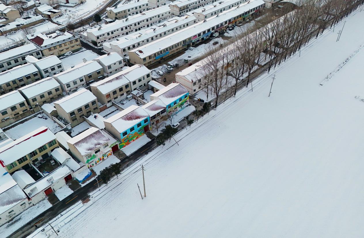 安徽淮北：雪后山村景如画【2】