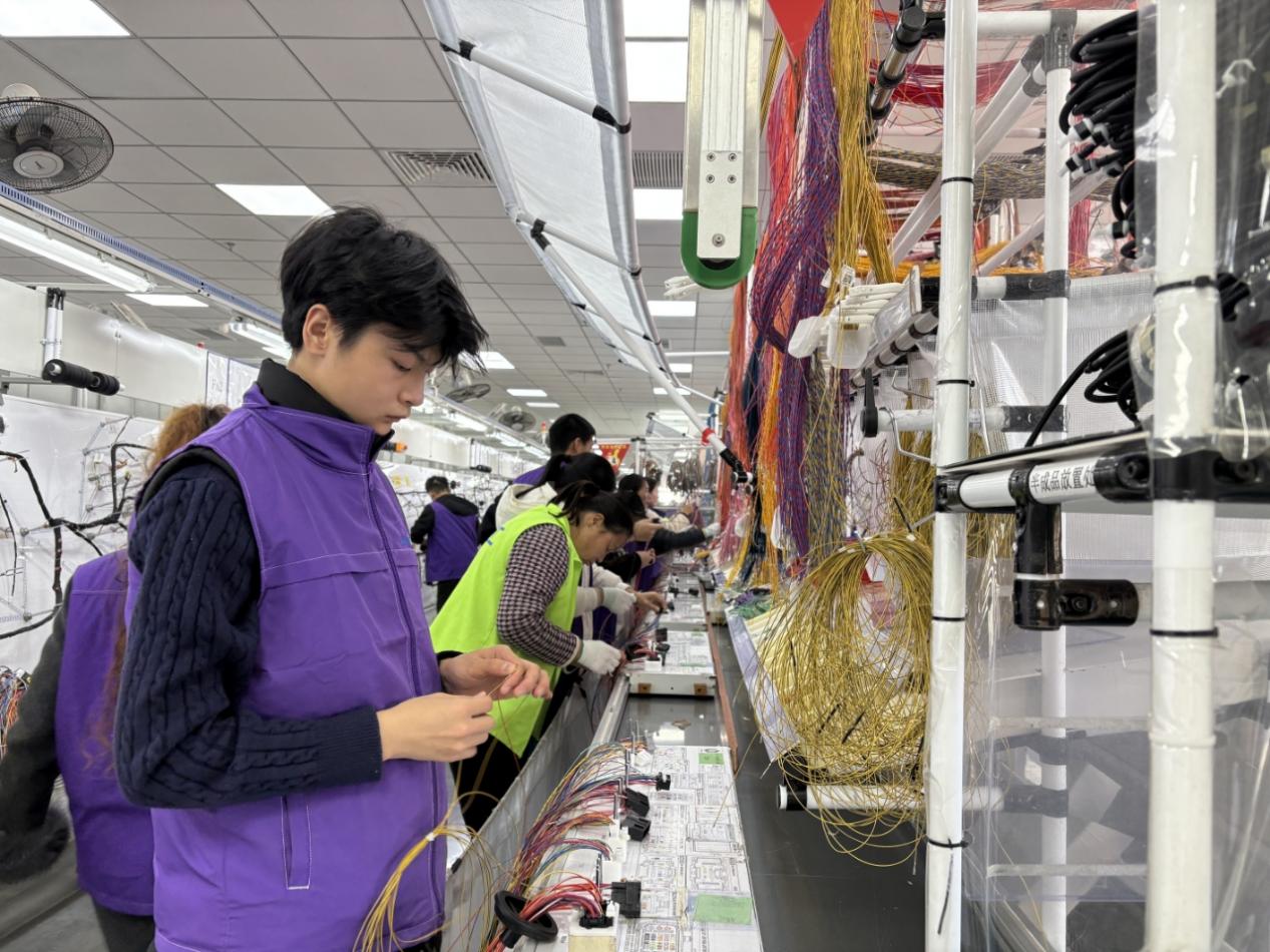 亳州联滔电子有限公司生产车间。 王适竞摄
