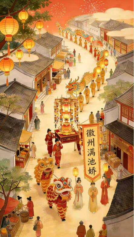 “徽州滿池嬌”活動設計圖。