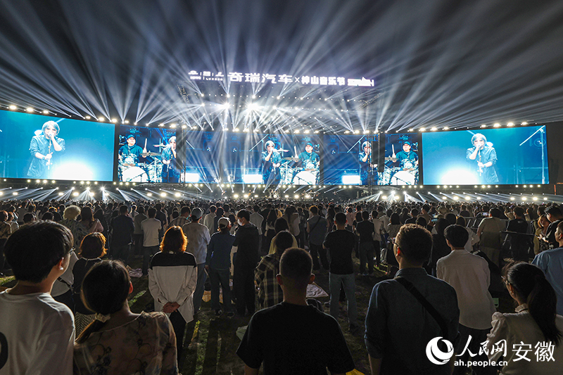 芜湖神山音乐节。人民网记者 张俊摄