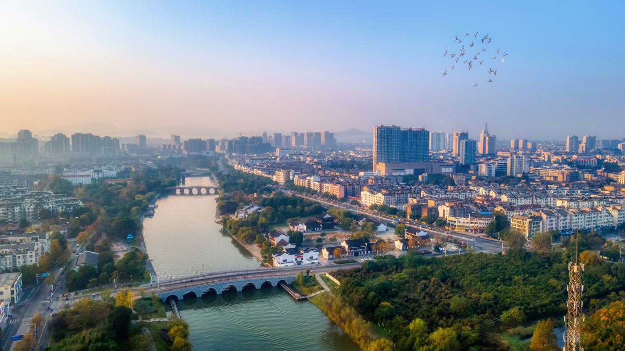 池州城区。池州市委宣传部供图