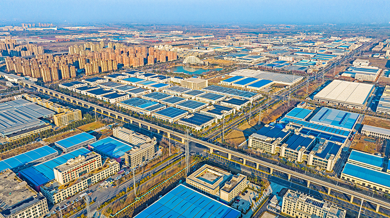 俯瞰中新苏滁高新区。受访者供图