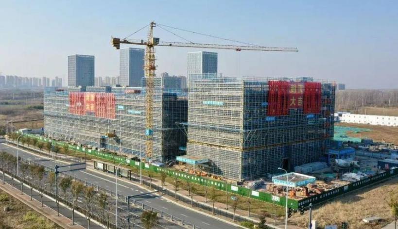 安徽承揚智造產業園項目已封頂。