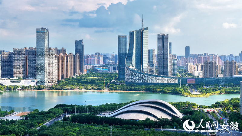合肥城市风光。人民网 郭昊摄